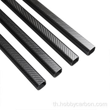 T700 Glossy Plain 6k Carbon Fiber Tube Wholesale